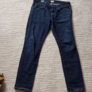 J. Crew Men's Slim Straight Jeans in Dark Indigo